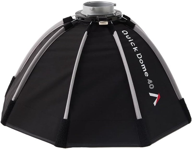 Aputure Light Dome Quick Dome 40 Softbox,40cm(16inch) Circular Bowens Mount with Quick Release Design,Include Diffusion, Light Control Grid, & Carrying Bag for Led Video Light - Image 3
